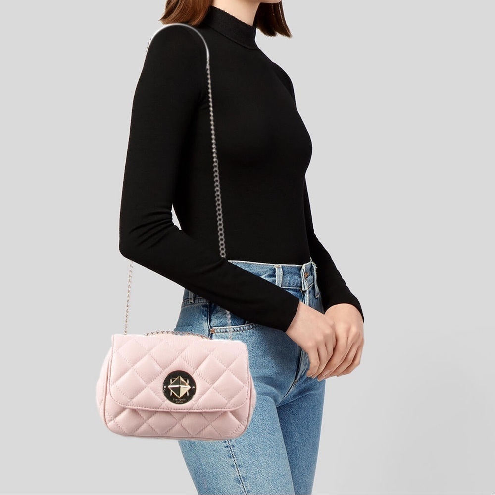 Kate Spade NWT Gold Coast Christy pink crossbody bag